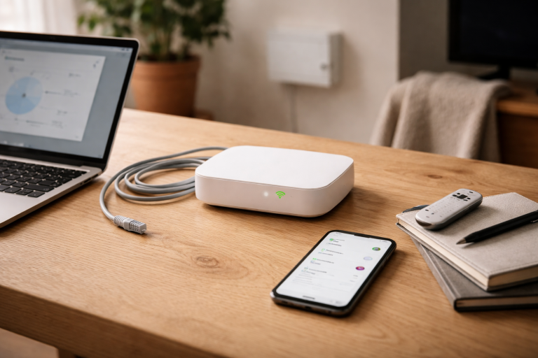 Internetudfald uden panik: min plan for arbejde, TV og smart home