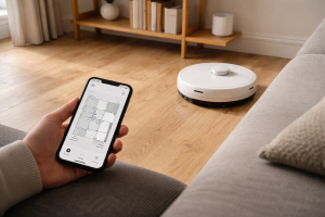 Robotstøvsuger og privatliv: min minimum-trygge opsætning der faktisk er til at leve med