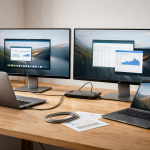 To skærme på én USB‑C (og hvorfor din Mac driller mere end din kollega)