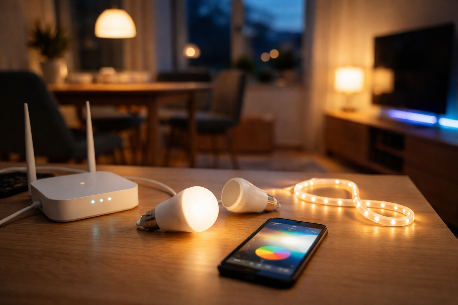 Hvad er Philips Hue? Overblik over pærer, Bridge, Zigbee, Matter og alternativer