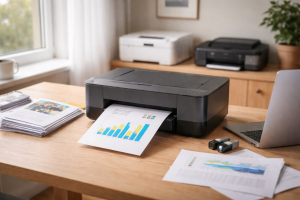 Blækprinter bedst i test 2026: pris pr. side, totaløkonomi og hvem der bør vælge inkjet