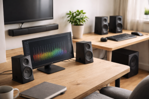 Computerhøjttalere bedst i test 2026: vælg de rigtige pc-højttalere til musik, gaming og hjemmekontor