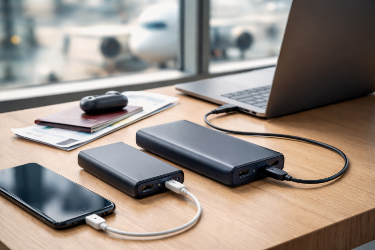 Powerbank bedst i test 2026: Sådan vælger du rigtig kapacitet, USB‑C PD og flyvenlig model