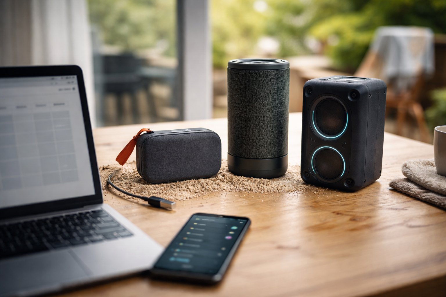Bedste Bluetooth-højttaler 2025/2026: sådan vælger du den rigtige til lyd, batteri og vandtæthed