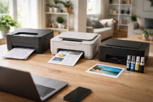 Bedste printer til hjemmet: sådan vælger du mellem laser, blæk og blæktank